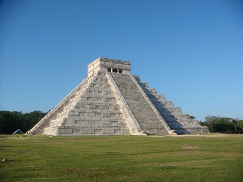 The ancient Mayan ruins of Chichen Itza in Mexico