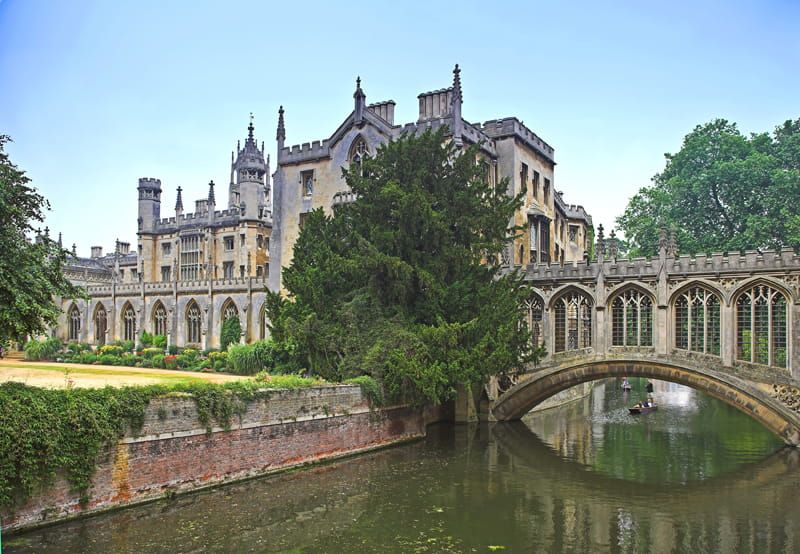 Historic Cambridge in the UK