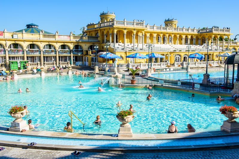 Relaxing spa in Budapest