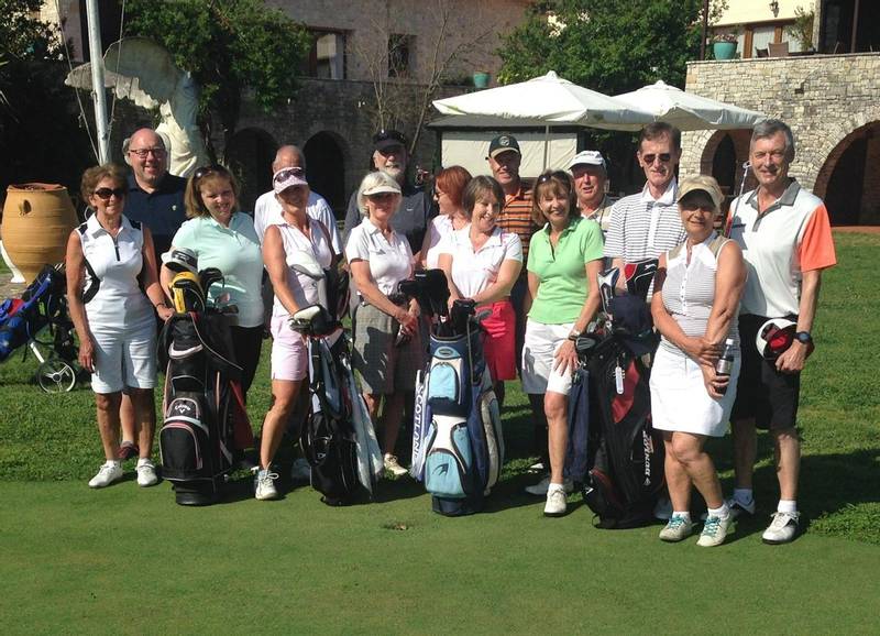 singles on a group golf holiday