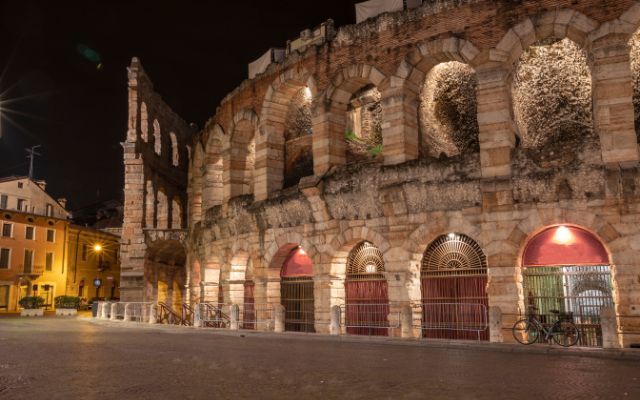 Verona colosseum opera festival