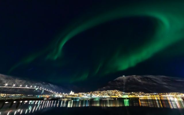 northern lights in Tromso