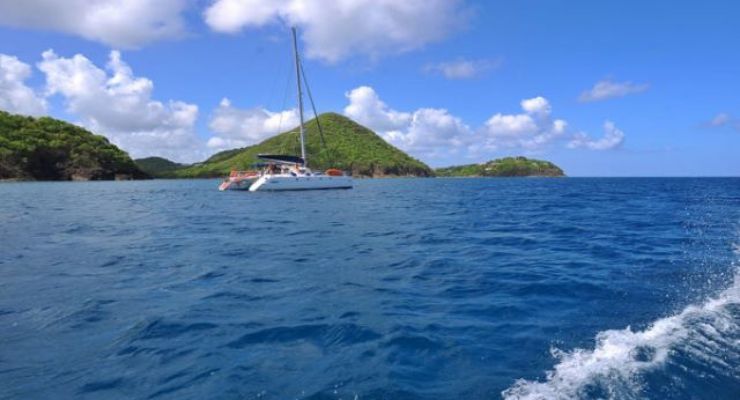 catamaran boat Rodney Bay